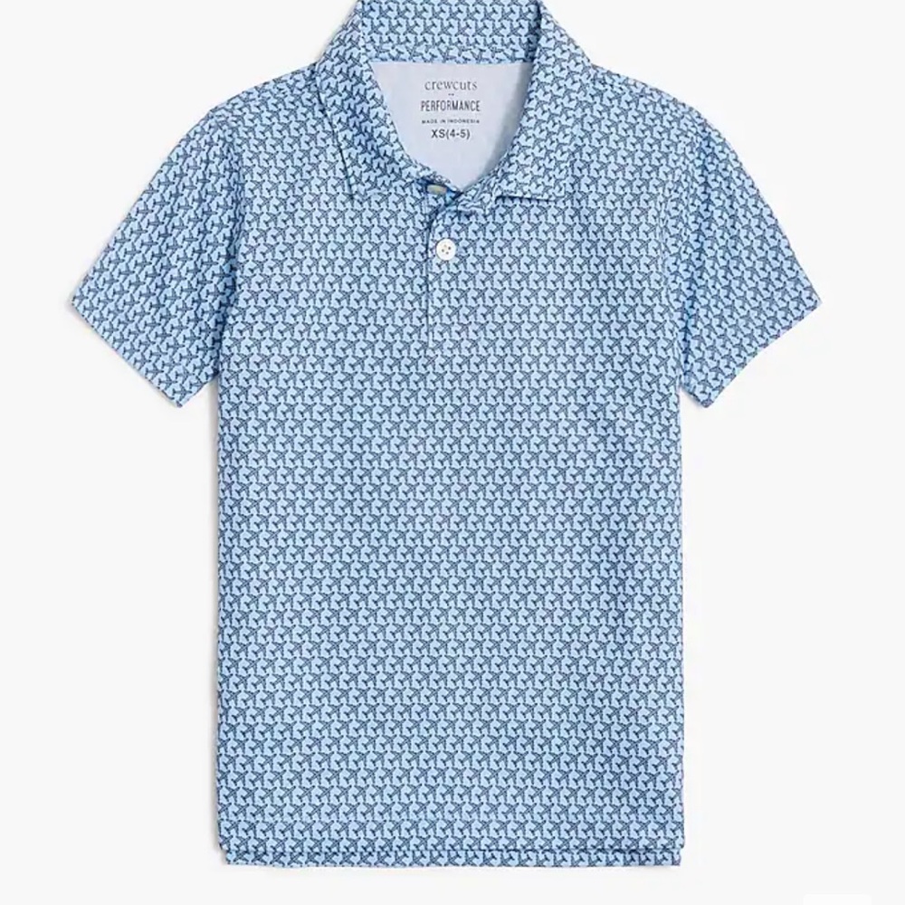 J. Crew Blue Kids Polo Shirt